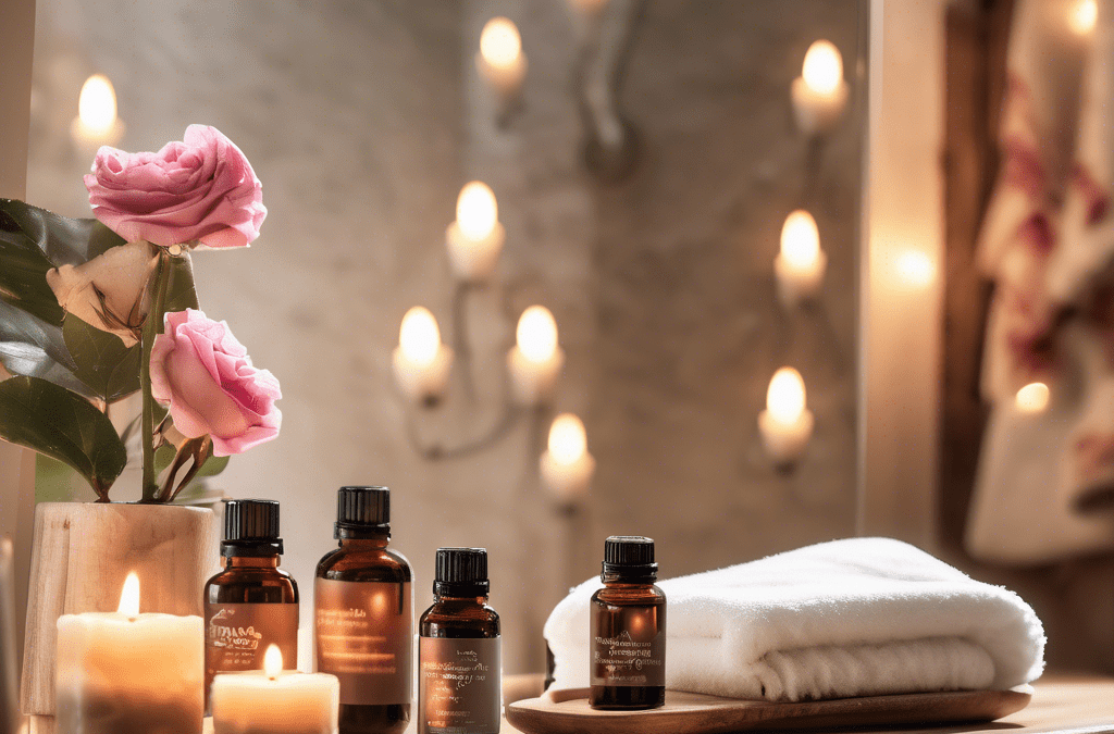 Aceites Esenciales para una Rutina de Belleza Natural y Relajante