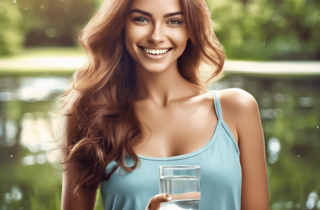 Los Beneficios de Beber Agua para el Cabello, la Piel y las Uñas