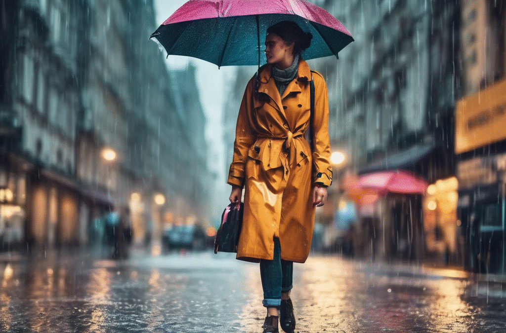 Looks para Días Lluviosos: Cómo Mantener el Estilo Bajo la Lluvia