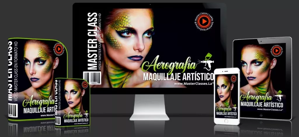 Curso Aerografía – Maquillaje Artístico