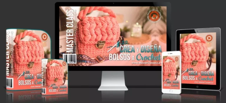 Curso Crea y Diseña Bolsos a Crochet