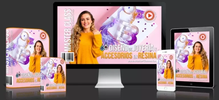 Curso Diseño de Joyería y Accesorios en Resina